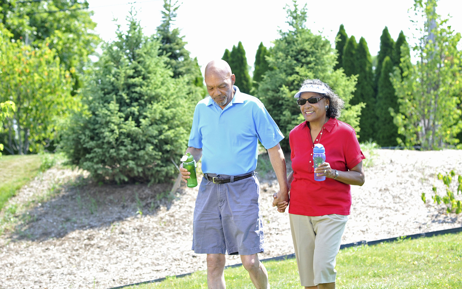 Senior Living Design After COVID-19 - Couple Walking