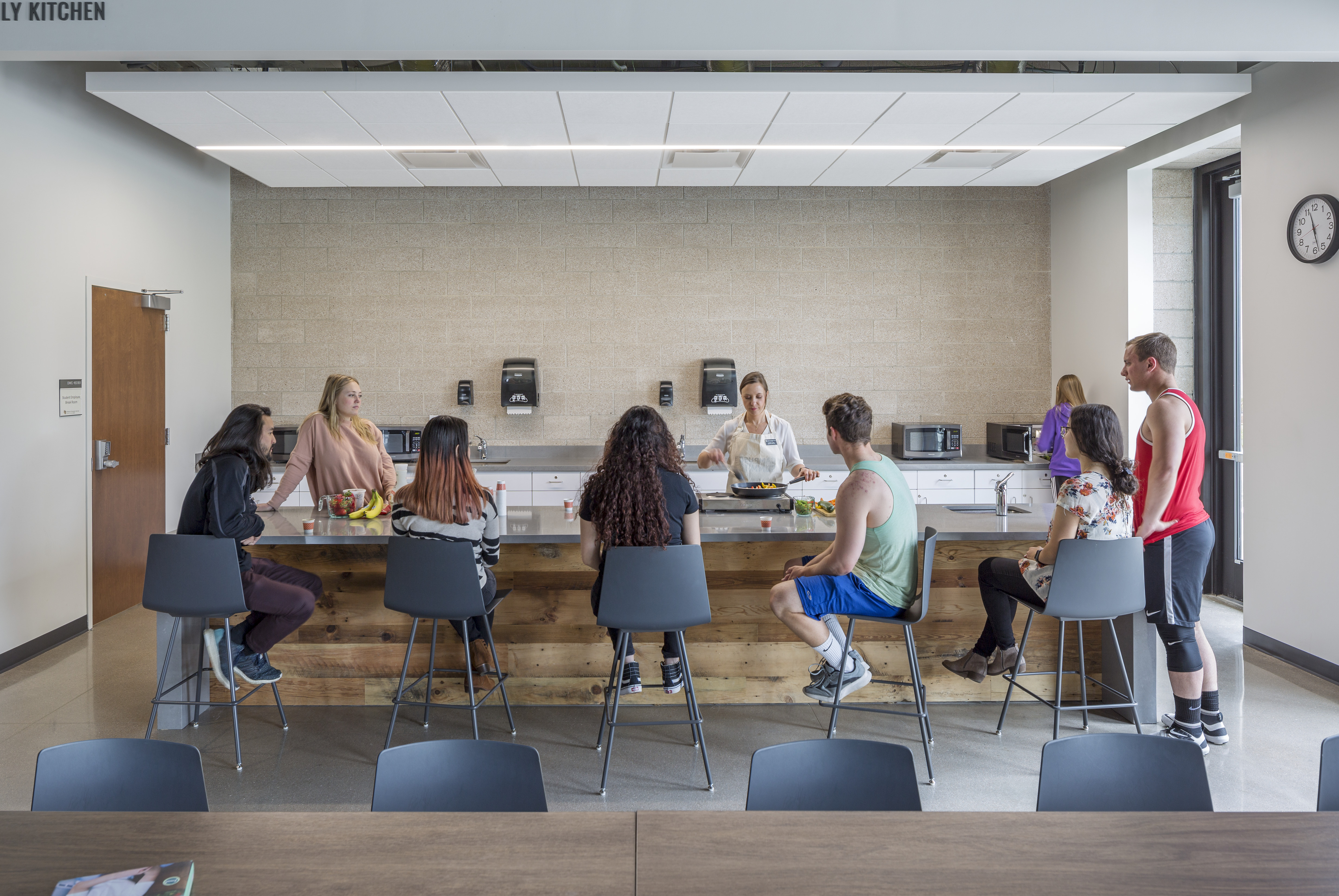 University of Colorado Denver Wellness Center Commuter Kitchen 