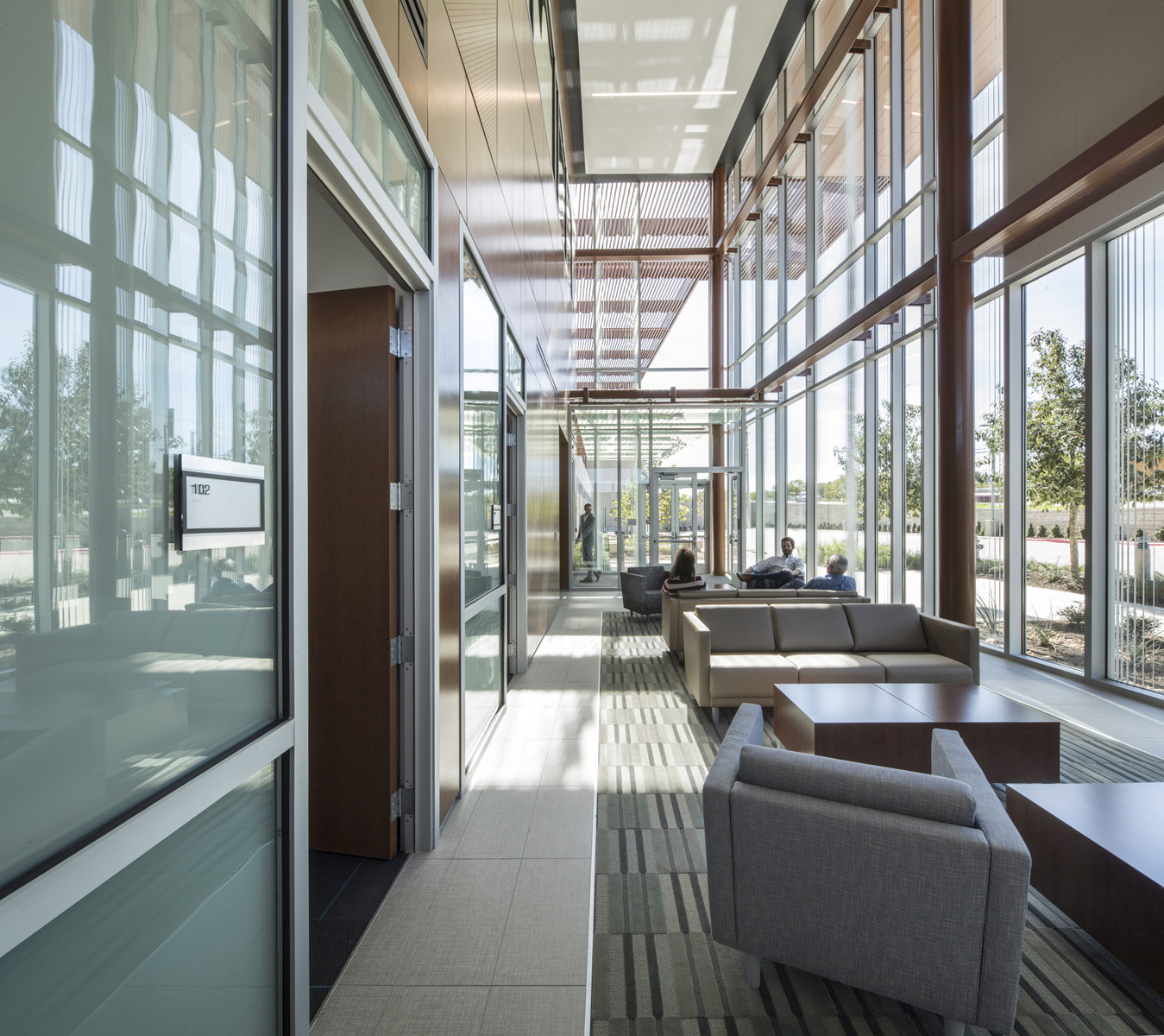 Travis County Medical Examiner's Office - Lobby | SmithGroup