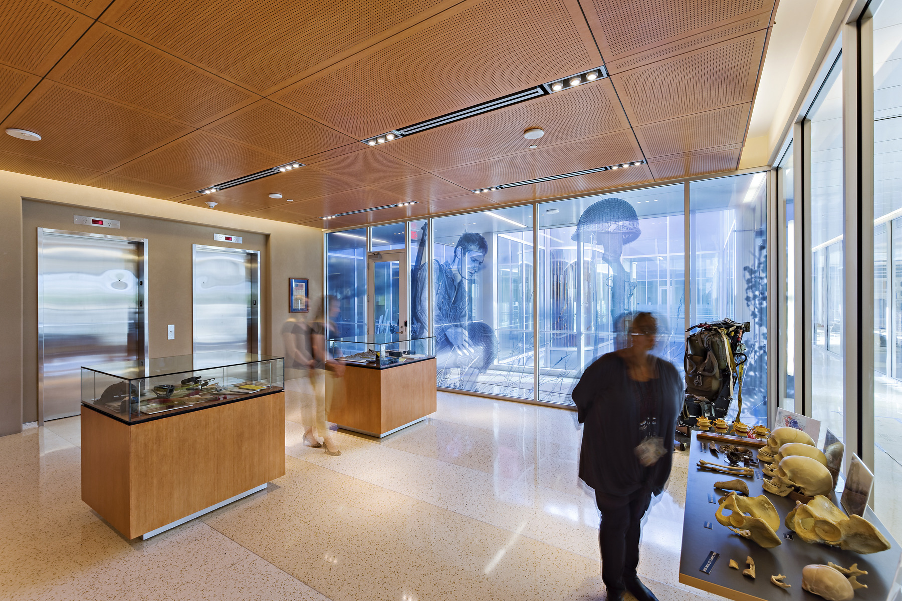 Defense POW/MIA Accounting Agency Facility - Family Lobby | SmithGroup