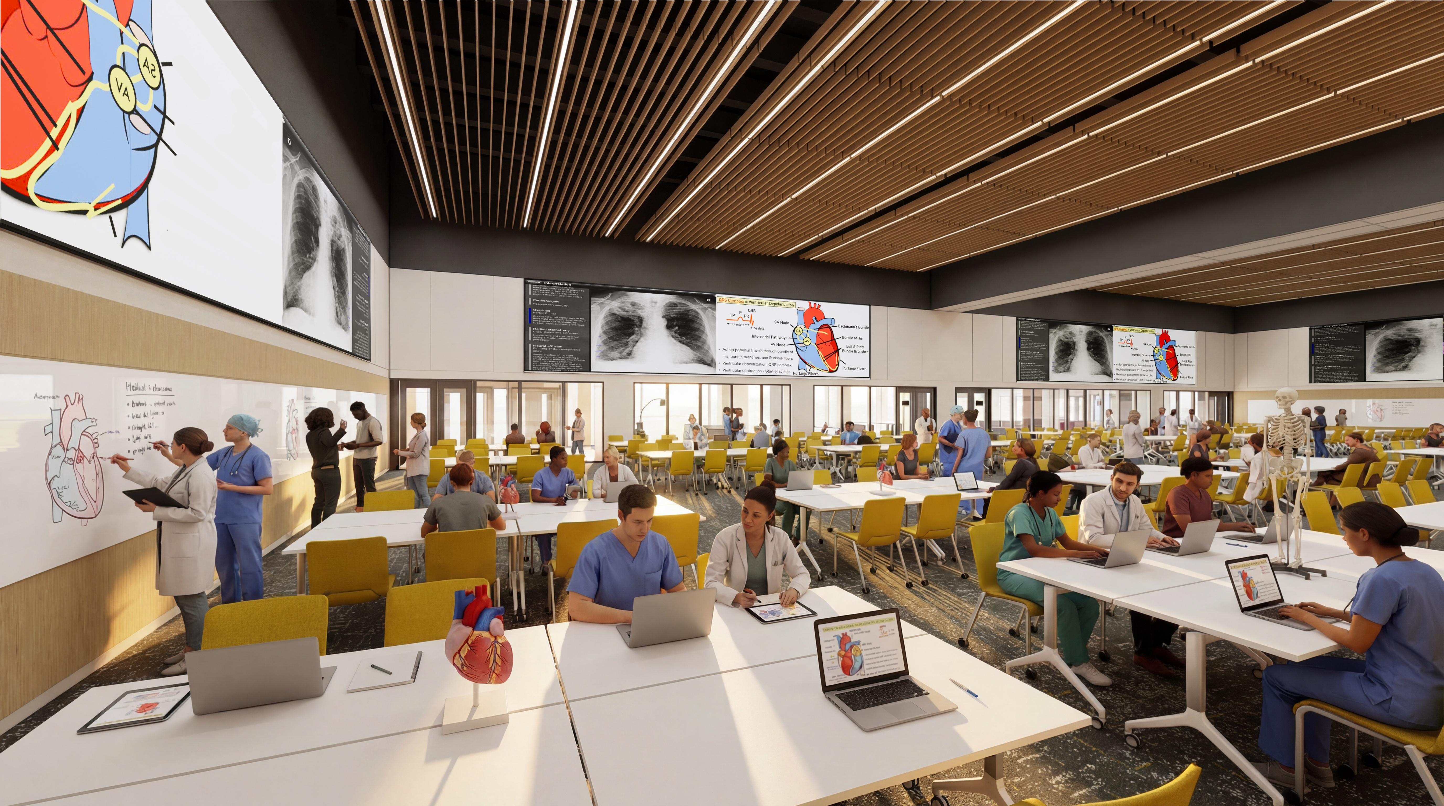 Designing Health Education Facilities for the AI Era