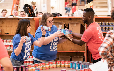 SmithGroup Company Culture Diversity canstruction 