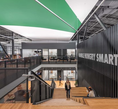 Wingstop headquarters SmithGroup Workplace Interiors Homepage