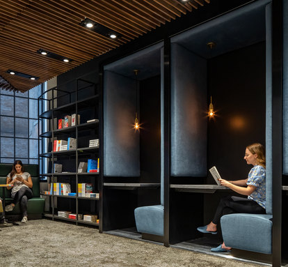 LinkedIn Detroit Workplace Office Design Michigan