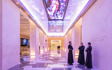 Museum of the Bible Lobby Arcade