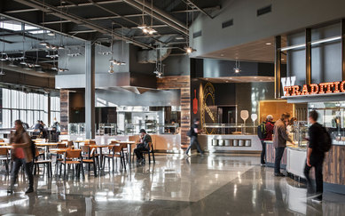 Western Michigan University Valley Dining Center Interior Kalamazoo Higher Education Architecture SmithGroup