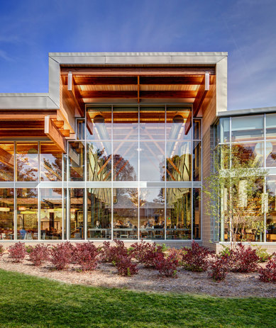 Michigan State University Case Hall Dining Renovation Architecture Exterior East Lansing SmithGroup