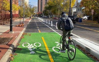 Ann Arbor Street Design SmithGroup landscape architecture mobility bike lanes