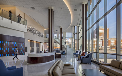 Henry Ford Cancer Pavilion Interior