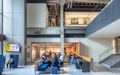 University of Michigan Dearborn Detroit Higher Education Architecture Engineering Building Interior