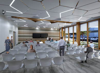 San Mateo Wellness Center Internal Rendering Health 