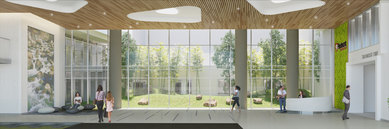 Piedmont Athens Regional Medical Center Main Tower Rendering - SmithGroup