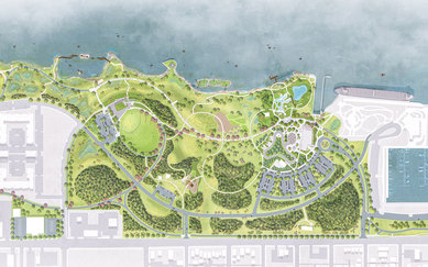 Toledo Glass City Metropark Rendering Plan