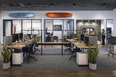 open workspace office design