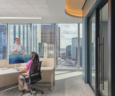 Confidential Client Office Interiors