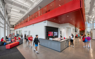 TAMU Victoria Wellness Recreation Interior