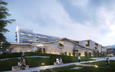 Hanzhong Xinghan Hospital Design Competition Healthcare Design SmithGroup China Architecture Exterior Rendering