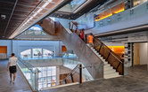 University of Tennessee Knoxville Zeanah Engineering Complex Interior Staircase
