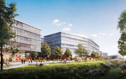 Ford Campus Workplace Plan Dearborn SmithGroup