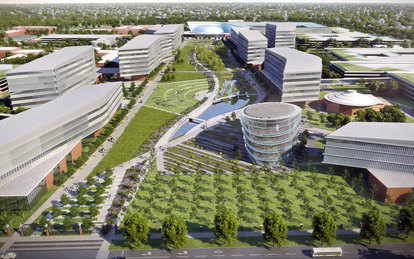 Ford Campus Workplace Plan Dearborn SmithGroup