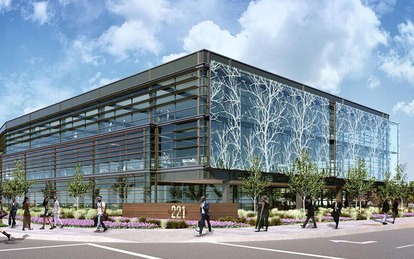 SmithGroup designs new Silicon Valley office building featuring prominent, public artwork on exterior façade