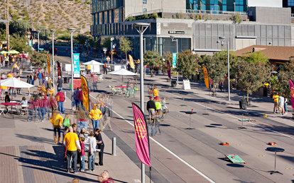 Arizona State University College Avenue Streetscape