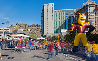 Arizona State University College Avenue Streetscape