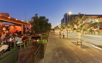 Arizona State University College Avenue Streetscape