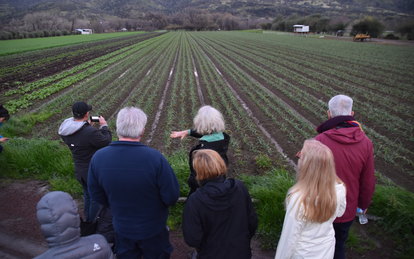 Van Alen climate Council food system site visit