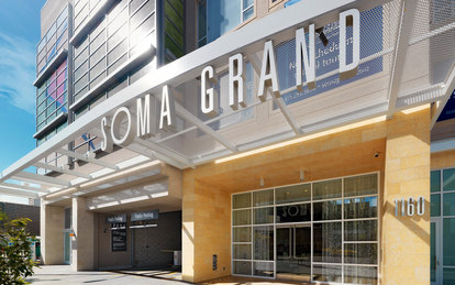 SOMA Grand Mixed-Use Exterior Lobby AI