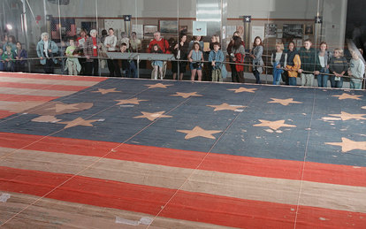 Star Spangled Banner SmithGroup Conservation Lab