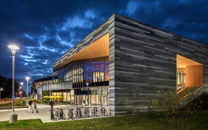 Western Michigan University Valley Dining Center Exterior Kalamazoo Higher Education Architecture SmithGroup