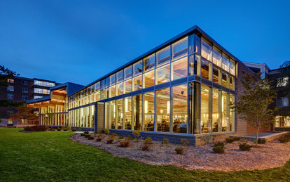 Michigan State University Case Hall Dining Renovation Architecture Exterior East Lansing SmithGroup