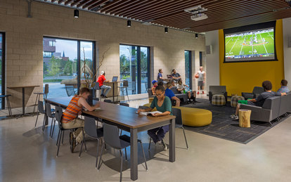 University of Colorado Denver Lola Rob Salazar Wellness Center Interior Higher Education Architecture SmithGroup 