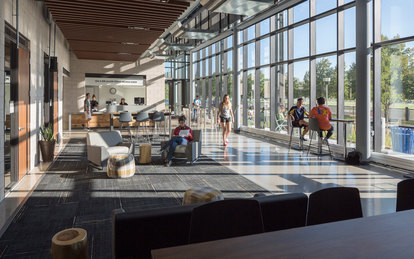 University of Colorado Denver Lola Rob Salazar Wellness Center Interior Higher Education Architecture SmithGroup 