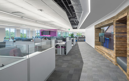 Republic Services Charlotte Office Design Interiors SmithGroup Architecture