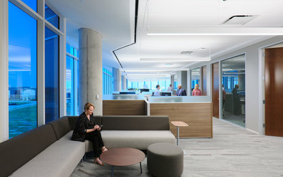 Independent Financial Headquarters Interior Workplace Office Architecture SmithGroup Dallas McKinney 