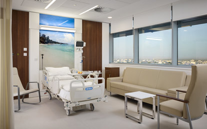 Al Jahra Hospital Kuwait Interior Healthcare Architecture SmithGroup Boston 