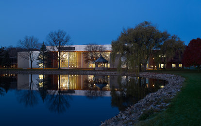 Madonna University Franciscan Center for Science & Media SmithGroup Detroit Higher Education Exterior 