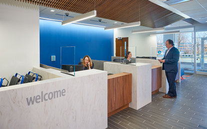 Kaiser Alexandria MOB Healthcare Interiors Washington DC SmithGroup