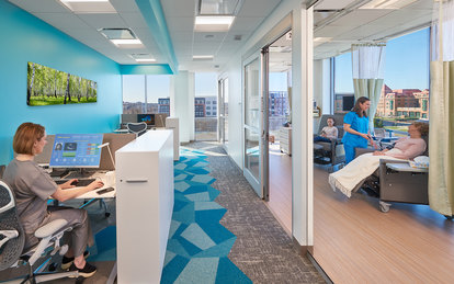 Kaiser Alexandria MOB Interior Healthcare SmithGroup Washington DC