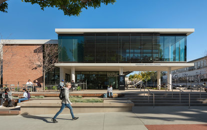 California State University Long Beach Exterior Entrance SmithGroup Los Angeles Higher Education Architecture