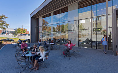 University of Arkansas Champions Hall Architecture Exterior Higher Education SmithGroup