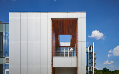 Indiana Toll Road Office Building Elkhart Indiana Exterior Workplace Architecture SmithGroup Chicago