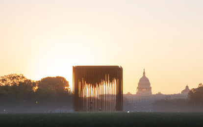 Society's Cage SmithGroup Installation BLM Black Lives Matter Washington DC Architecture Cultural