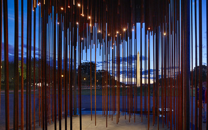 Society's Cage Dusk Monument SmithGroup