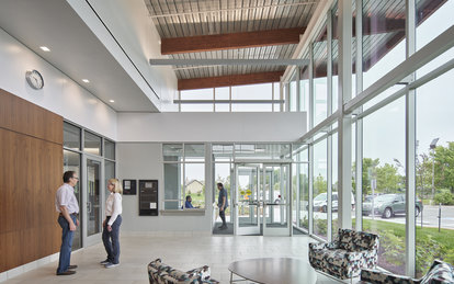 Johnson County Medical Examiner's Office - Lobby | SmithGroup