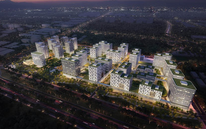 Zhengzhou Smart Sensor Valley Start Up SmithGroup Urban Design Shanghai Plan