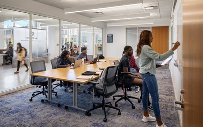 Brown-Kopel Engineering Student Achievement Center Auburn University Higher Education Architecture Interior