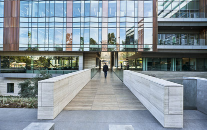 SmithGroup Los Angeles Science and Technology Architecture California Institute of Technology - Chen Neuroscience Research Building Los Angeles Exterior SmithGroup Architecture Science and Technology interiors labs SmithGroup Los Angeles Science and Technology Science and technology SmithGroup Los Angeles Interior Exterior